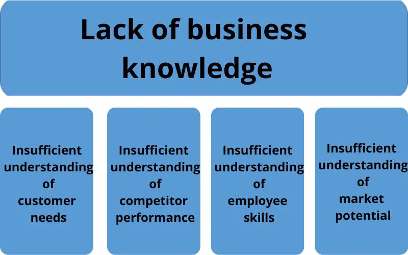  what is lack of business knowledge